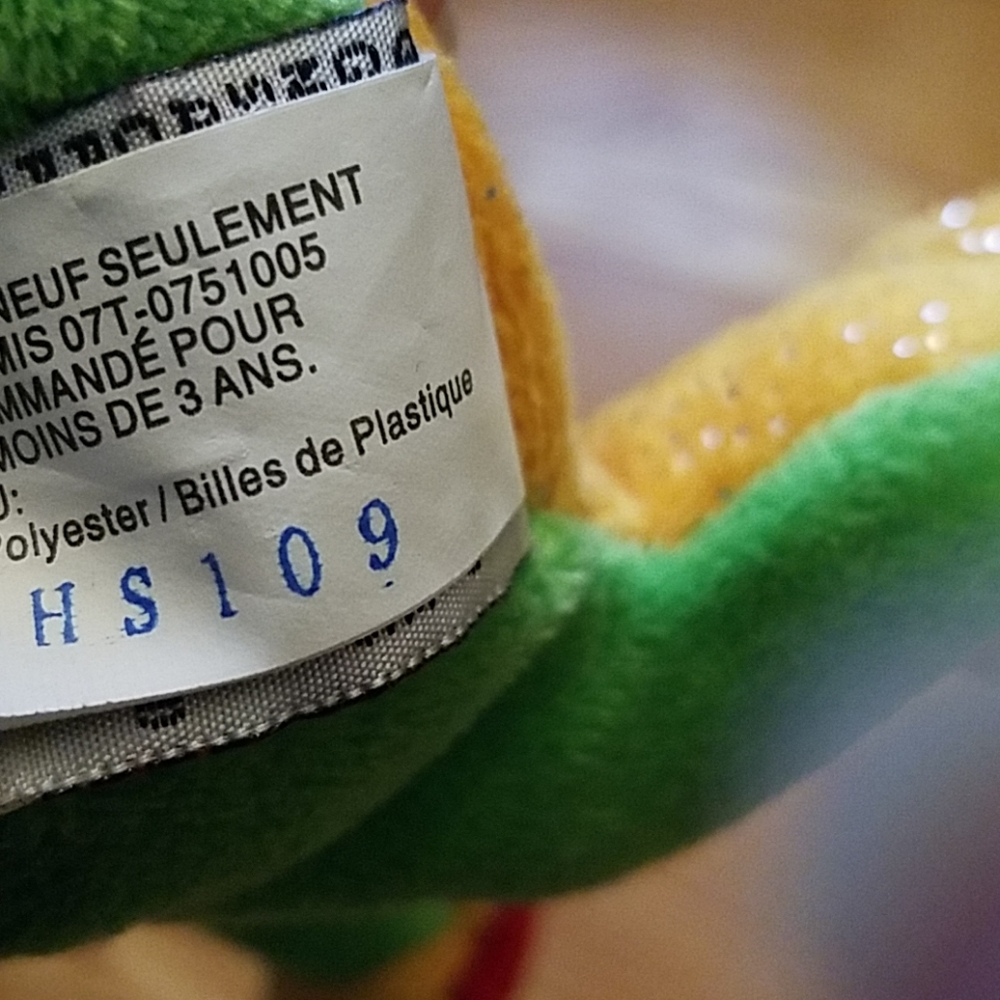 Ganz Webkinz Frog Plush Animal HS109 - Picture 8 of 8